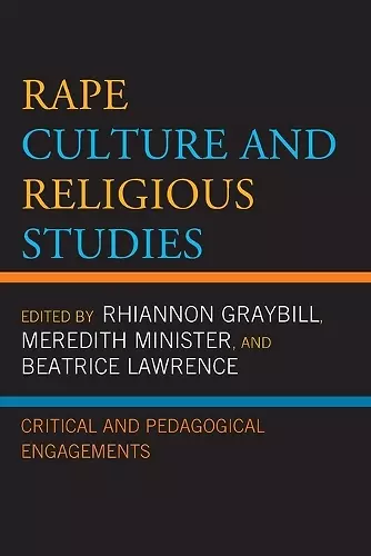 Rape Culture and Religious Studies cover