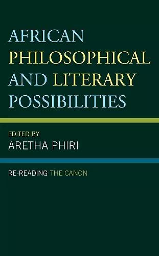 African Philosophical and Literary Possibilities cover