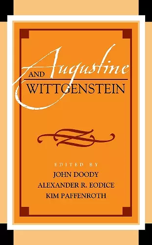 Augustine and Wittgenstein cover