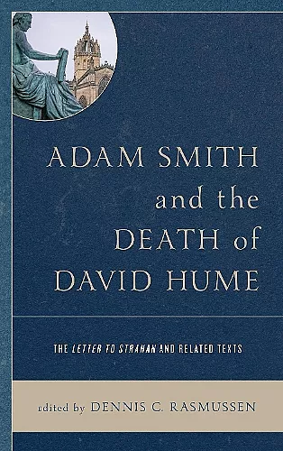 Adam Smith and the Death of David Hume cover