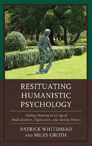 Resituating Humanistic Psychology cover