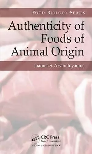 Authenticity of Foods of Animal Origin cover