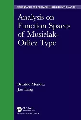 Analysis on Function Spaces of Musielak-Orlicz Type cover