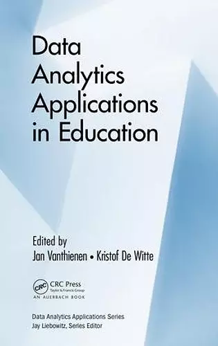 Data Analytics Applications in Education cover