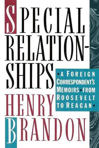 Special Relationships cover