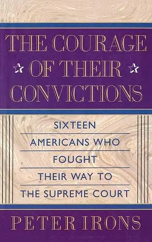 Courage of Their Conviction cover