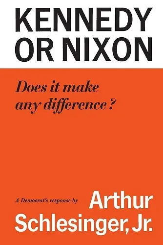Kennedy or Nixon cover