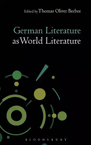 German Literature as World Literature cover