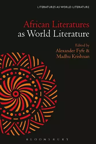 African Literatures as World Literature cover