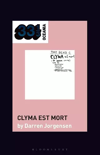 The Dead C’s Clyma est mort cover