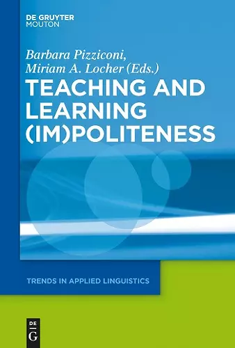 Teaching and Learning (Im)Politeness cover