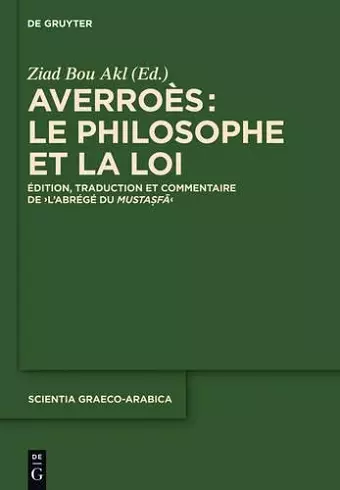 Averroès: Le Philosophe Et La Loi cover