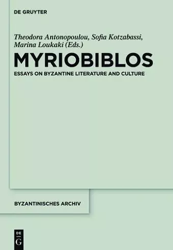 Myriobiblos cover