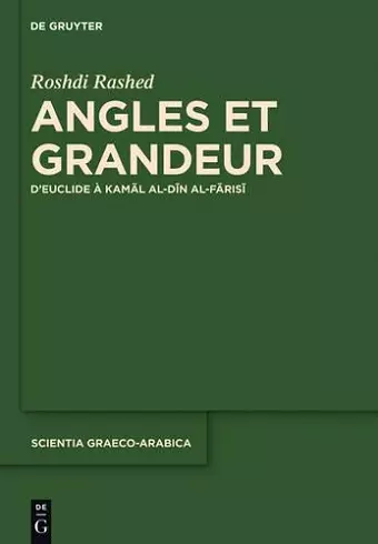 Angles et Grandeur cover