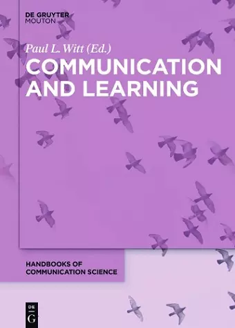 Communication and Learning cover