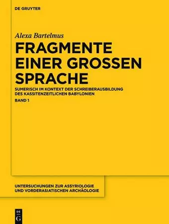 Fragmente einer grossen Sprache cover