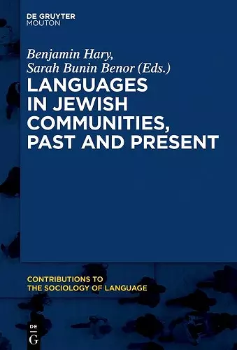 Languages in Jewish Communities, Past and Present cover