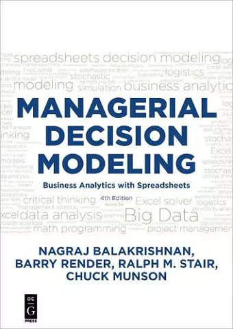 Managerial Decision Modeling cover