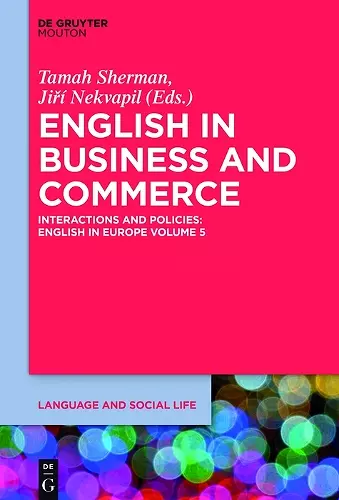 English in Business and Commerce cover