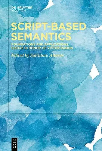 Script-Based Semantics cover