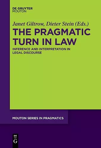 The Pragmatic Turn in Law cover