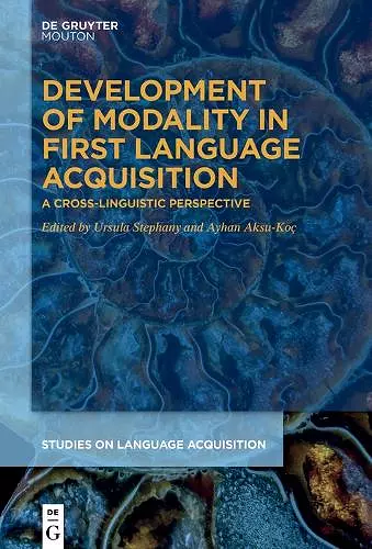 Development of Modality in First Language Acquisition cover