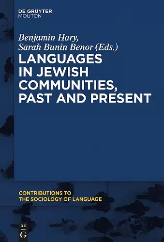 Languages in Jewish Communities, Past and Present cover