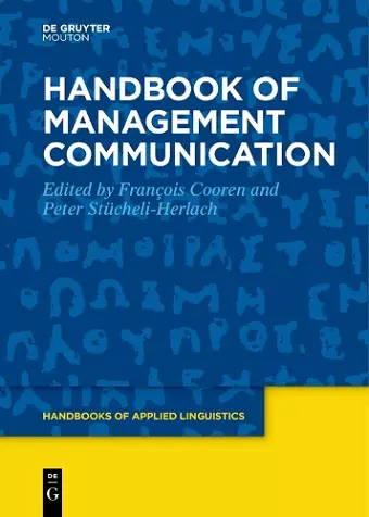 Handbook of Management Communication cover