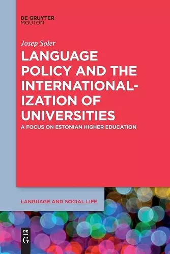 Language Policy and the Internationalization of Universities cover