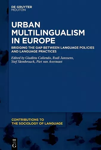 Urban Multilingualism in Europe cover