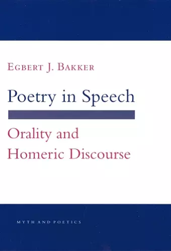 Poetry in Speech cover