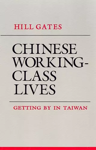 Chinese Working-Class Lives cover