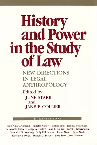 History and Power in the Study of Law cover