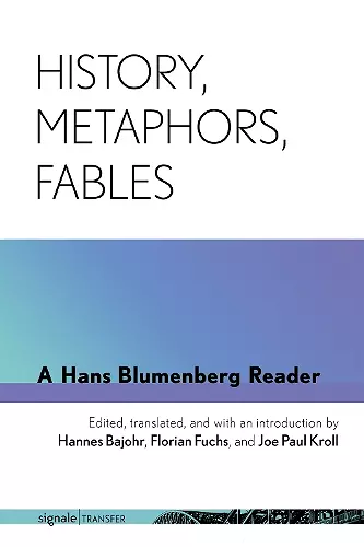 History, Metaphors, Fables cover