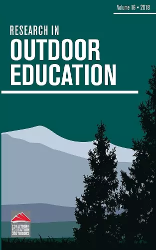 Research in Outdoor Education cover