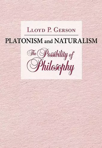Platonism and Naturalism cover