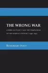 The Wrong War cover