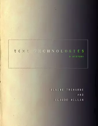 Text Technologies cover