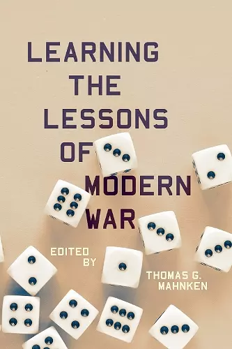 Learning the Lessons of Modern War cover