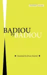 Badiou by Badiou cover