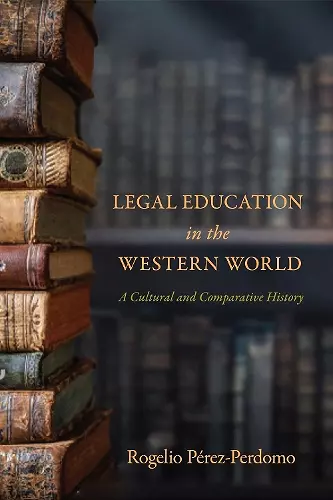 Legal Education in the Western World cover