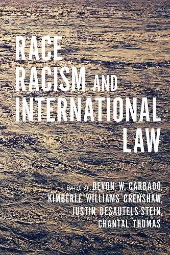 Race, Racism, and International Law cover