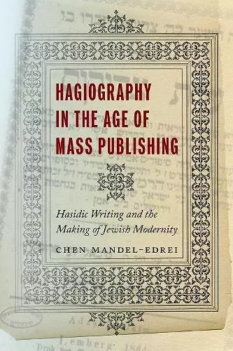 Hagiography in the Age of Mass Publishing cover