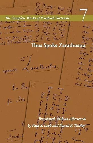 Thus Spoke Zarathustra cover