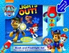 Nickelodeon PAW Patrol: Lights Out! Book and 5-Sound Flashlight Set cover