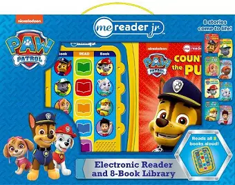 Nickelodeon PAW Patrol: Me Reader Jr Electronic Reader and 8-Book Library Sound Book Set cover