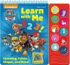 Nickelodeon PAW Patrol: Learn with Me 123! Counting, Colors, Shapes, and More! Sound Book cover