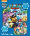 Nickelodeon PAW Patrol: First Look and Find Book, Giant Floor Puzzle and 20 Stickers cover