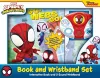 Disney Junior Marvel Spidey and His Amazing Friends: Go-Webs-Go! Book and Wristband Sound Book Set cover