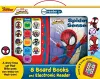 Marvel Spidey and His Amazing Friends: Me Reader Jr 8 Board Books and Electronic Reader Sound Book Set cover